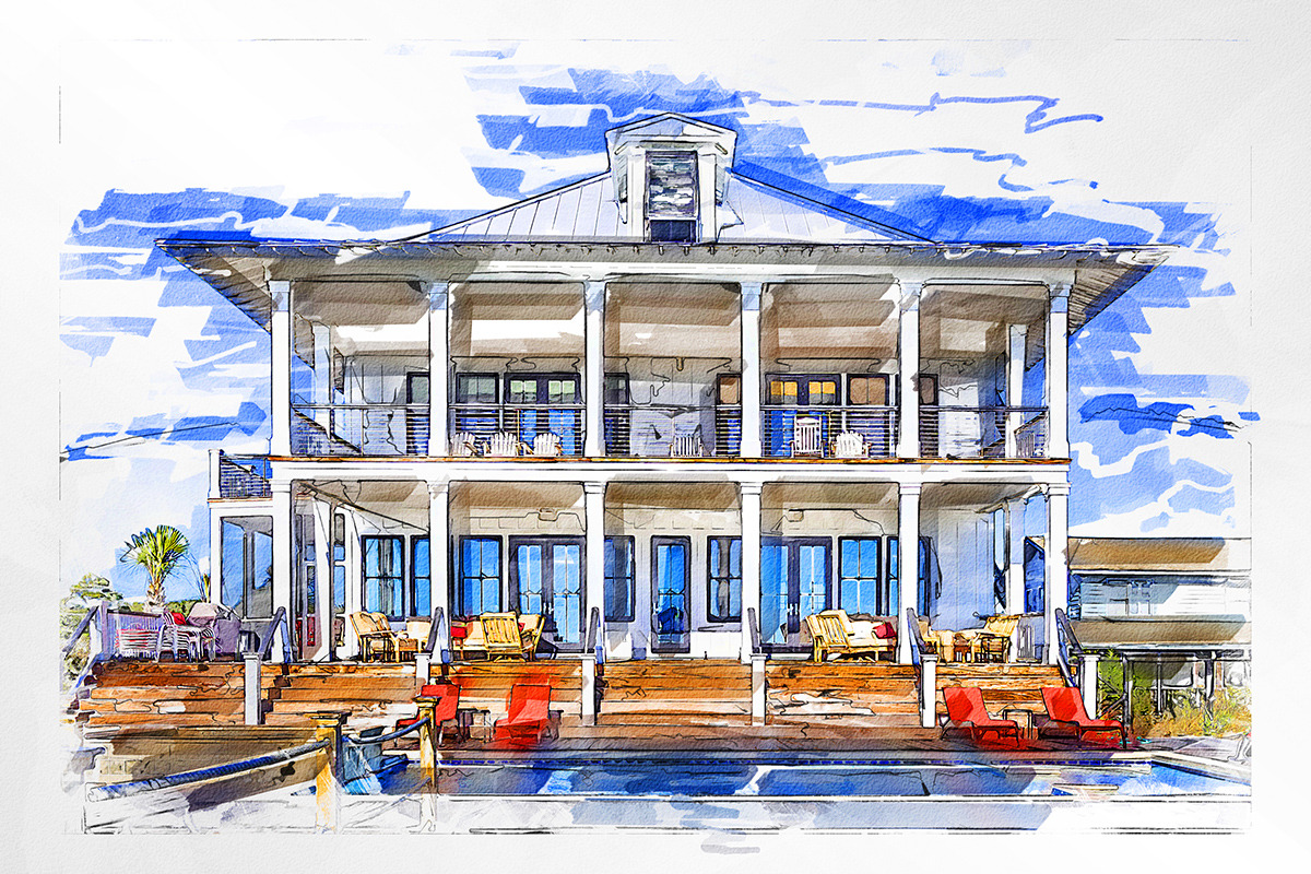 Marker Sketch Photoshop Action, an Action Add-On by GorynArt (Photo 13 of 20)