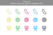 10 California Icon Set, an Outline Icon by Steve Wolf Designs (Thumbnail 6 of 7)