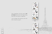 Instagram PUZZLE template -Traveller, a Social Media Template by CreativeFolks (Thumbnail 5 of 5)