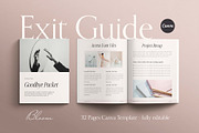 Client Offboarding Canva Template, a Magazine Template by Sierra Creative Studio (Thumbnail 1 of 10)