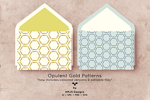Opulent Gold Patterns
