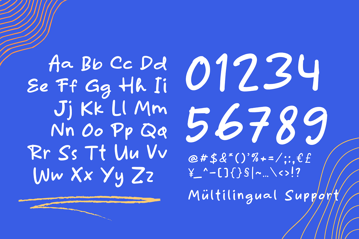 Notula Handwritten Font, a Handwritten Font by LetterStuff Typefoundry (Photo 5 of 8)