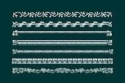 Antique Borders & Corners 1, a Symbol Font by Aerotype (Thumbnail 2 of 3)