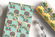 Retro Toy Robots Clipart & Posters, an Object Graphic by Blynn Pippen (Thumbnail 13 of 23)