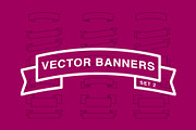 Vector Ribbon Banner Bundle, an Object Graphic by npdstudio (Thumbnail 4 of 5)