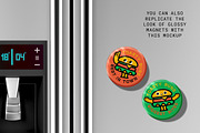 Custom Shape Badge Creator, a Merchandise Mockup by mockstar (Thumbnail 6 of 6)