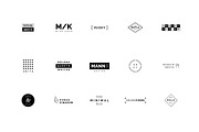 60 Minimalist Logos, a Branding & Logo Template by vuuuds (Thumbnail 2 of 5)