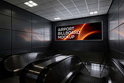 Airport Billboard Mockup, an Advertising Mockup by Pitchlook.Studio (Thumbnail 3 of 4)