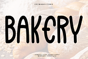 Bakery, a Script Font by InermediaSTUDIO (Thumbnail 1 of 7)
