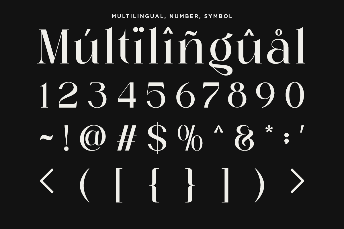 Balenia - Modern Elegant Serif Font, a Serif Font by Say Studio (Photo 11 of 11)