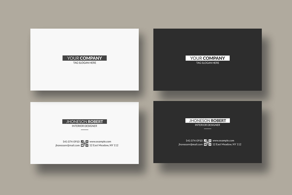 60 Business Cards Bundle, a Business Card Template by Helal Shop (Photo 18 of 60)