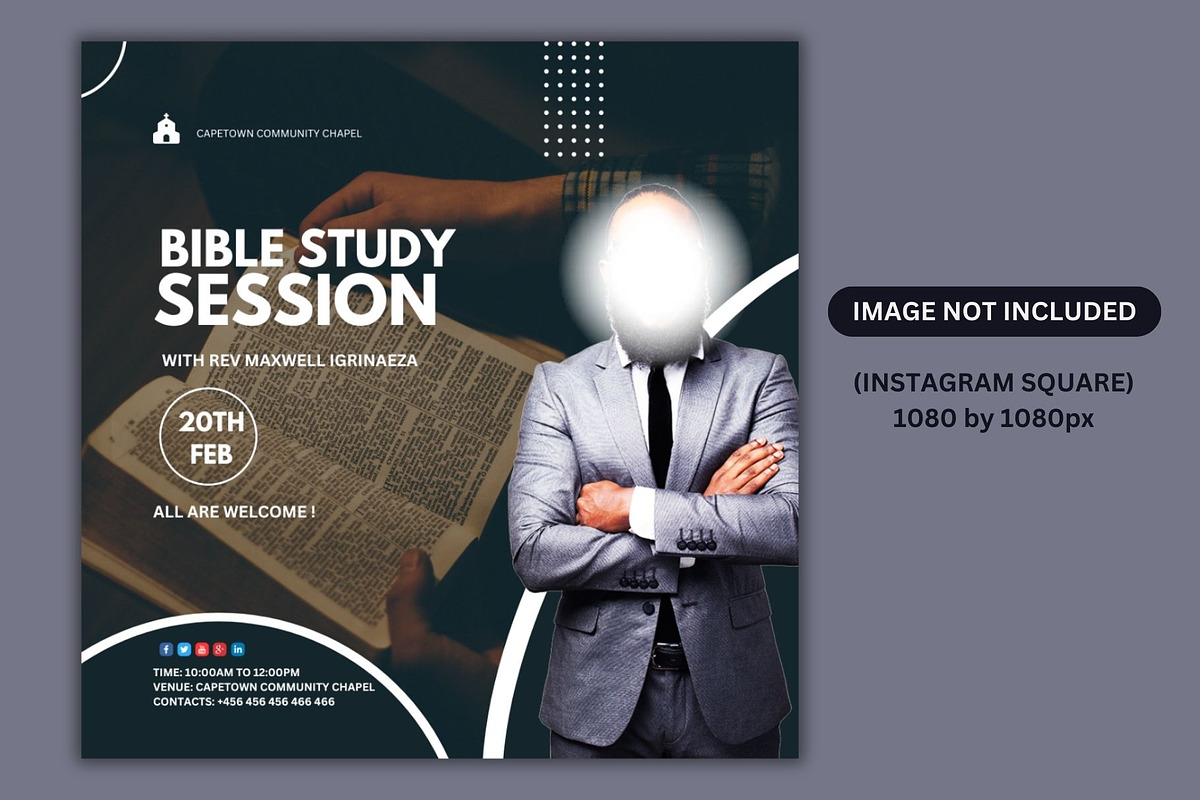Bible Study Invitation Template