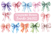 Coquette Bows, an Object Graphic by MaNechaeva (Thumbnail 1 of 3)