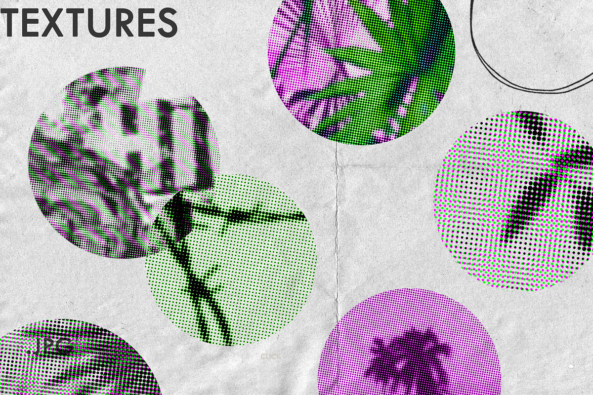 Halftone dot collage creator, an Object Graphic by LaVika (Photo 6 of 10)