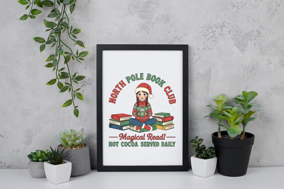 Christmas girl character PNG, an Illustration by Daily.Designs (Photo 3 of 5)