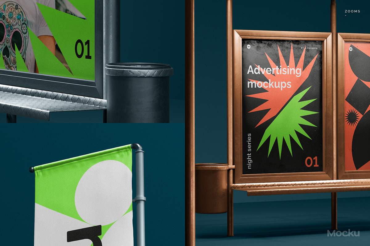 Advertising mockups - Night series, an Advertising Mockup by Mocku (Photo 10 of 15)