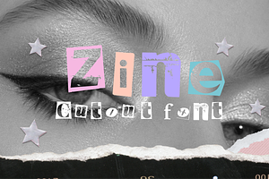 Magazine Cut Out – Display Font, a Serif Font by Studio C