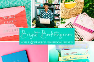 BRIGHT BOOKSTAGRAM LIGHTROOM PRESETS