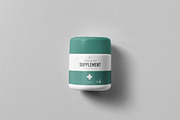 Supplement Jar & Box Mock-up 2, a Cups & Container Mockup by Yogurt86 (Thumbnail 10 of 10)