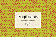 Playful dots seamless pattern, a Pattern Graphic by Sigelt (Thumbnail 1 of 5)