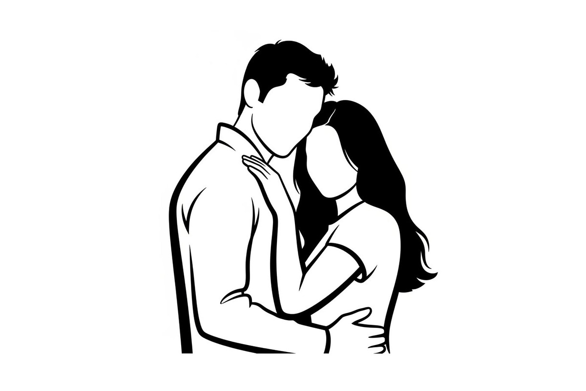 Couple Love Silhouette Bundle, an Illustration by jahid234 (Photo 2 of 48)