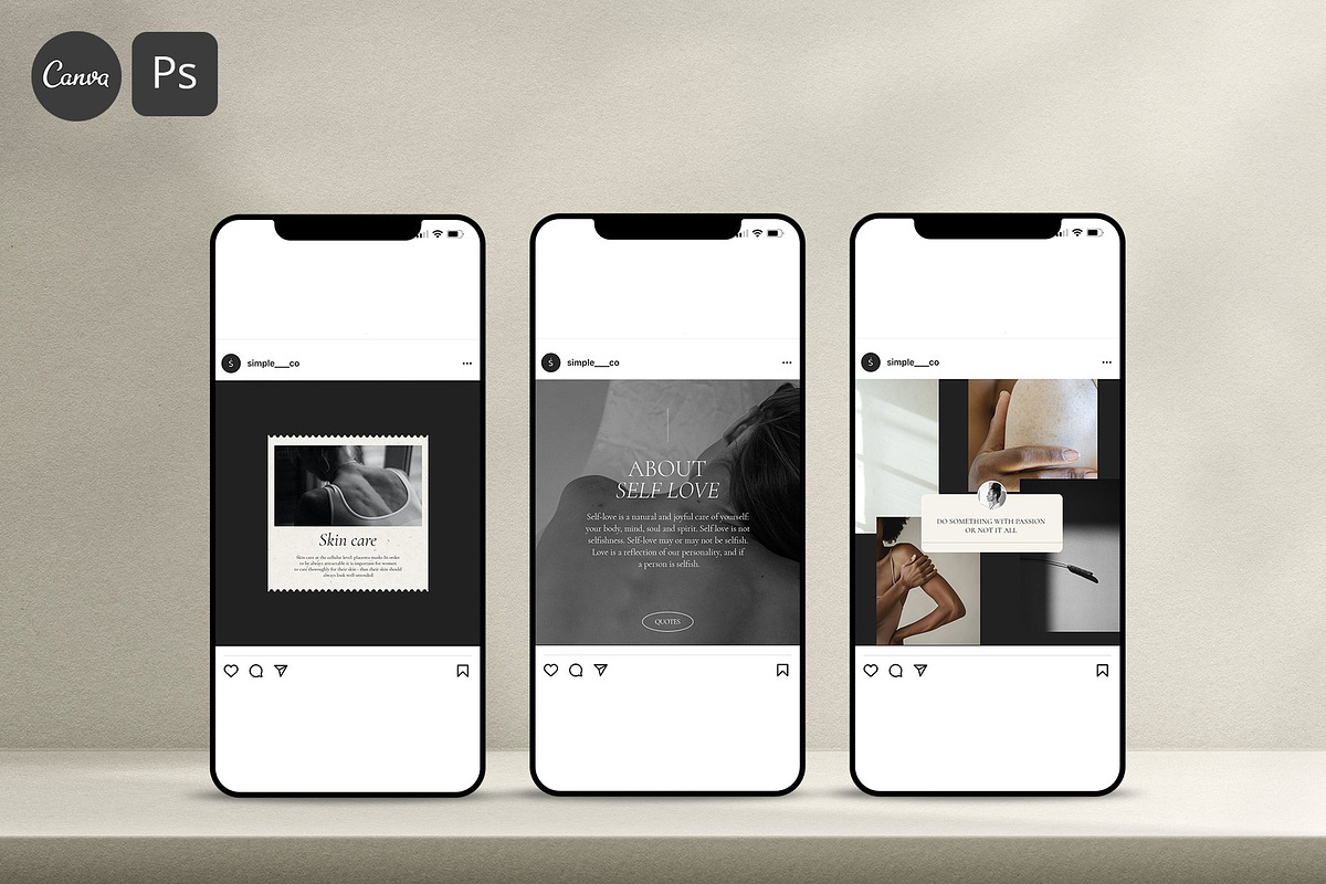 BUNDLE Instagram 1000+, a Social Media Template by Simple có (Photo 7 of 29)
