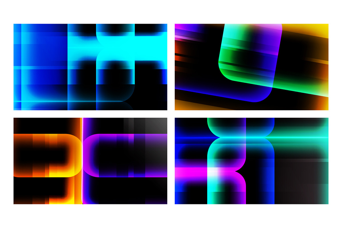 Abstract Backgrounds Graphics Set, a Background Graphic by Finevector (Photo 5 of 9)