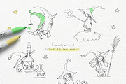 Cute Halloween Collection, an Illustration by Eva Katerina (Thumbnail 15 of 19)