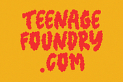 Teenage Kloudy, a Symbol Font by TeenageFoundry (Thumbnail 6 of 6)
