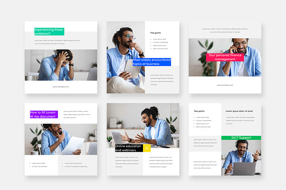 Business Consulting Social Media preview 3