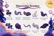 Super Natural Watercolour Brushes, a Brush Add-On by ArtstudioByKhushbu (Thumbnail 2 of 12)