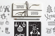 Handdraw Christmas elements, an Object Graphic by Dasha Efremova (Thumbnail 7 of 7)