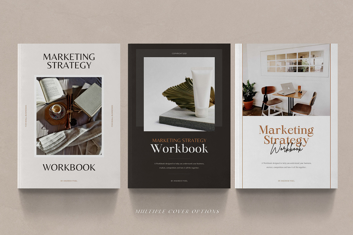 Marketing Strategy Workbook CANVA, a Marketing Template by AndrewPixel (Photo 3 of 13)