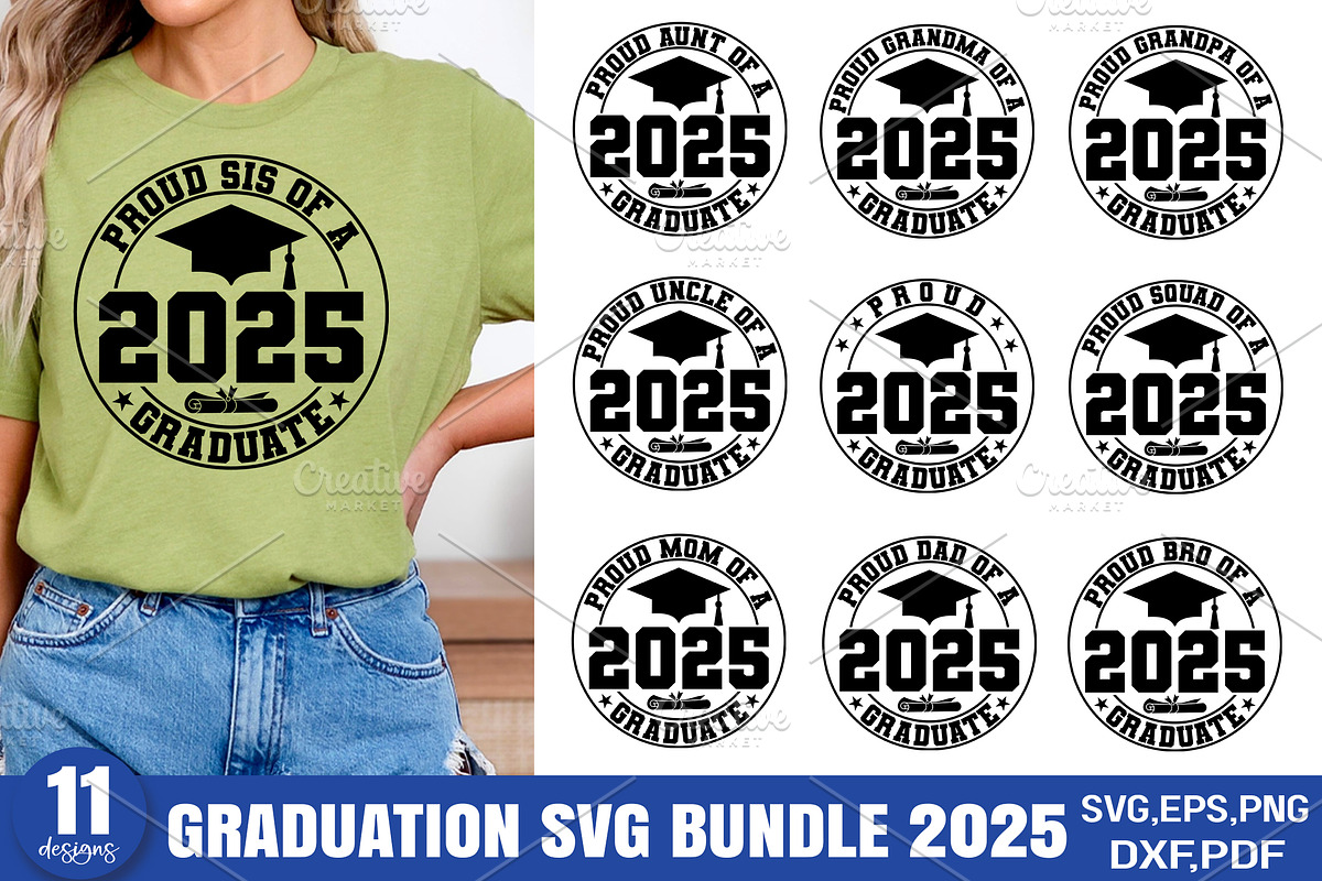 Graduation SVG Bundle,Graduation SVG, a Graphic by Designer302 (Photo 1 of 12)