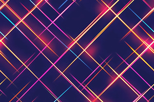 Seamless abstract pattern featuring intersecting lines and colorful sparkles ag, a Pattern Graphic by Textures & Backgrounds