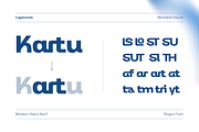 Modern Family Sans Serif - Rogta, a Sans Serif Font by Nirmana Visual (Thumbnail 6 of 9)