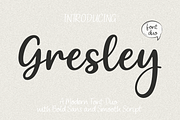 Gresley Modern Font Duo Sans & Scrip, a Handwritten Font by cocodesign (Thumbnail 1 of 7)