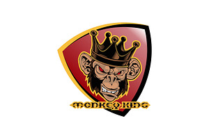 monkey king logo, a Branding & Logo Template by Studio Grapich88