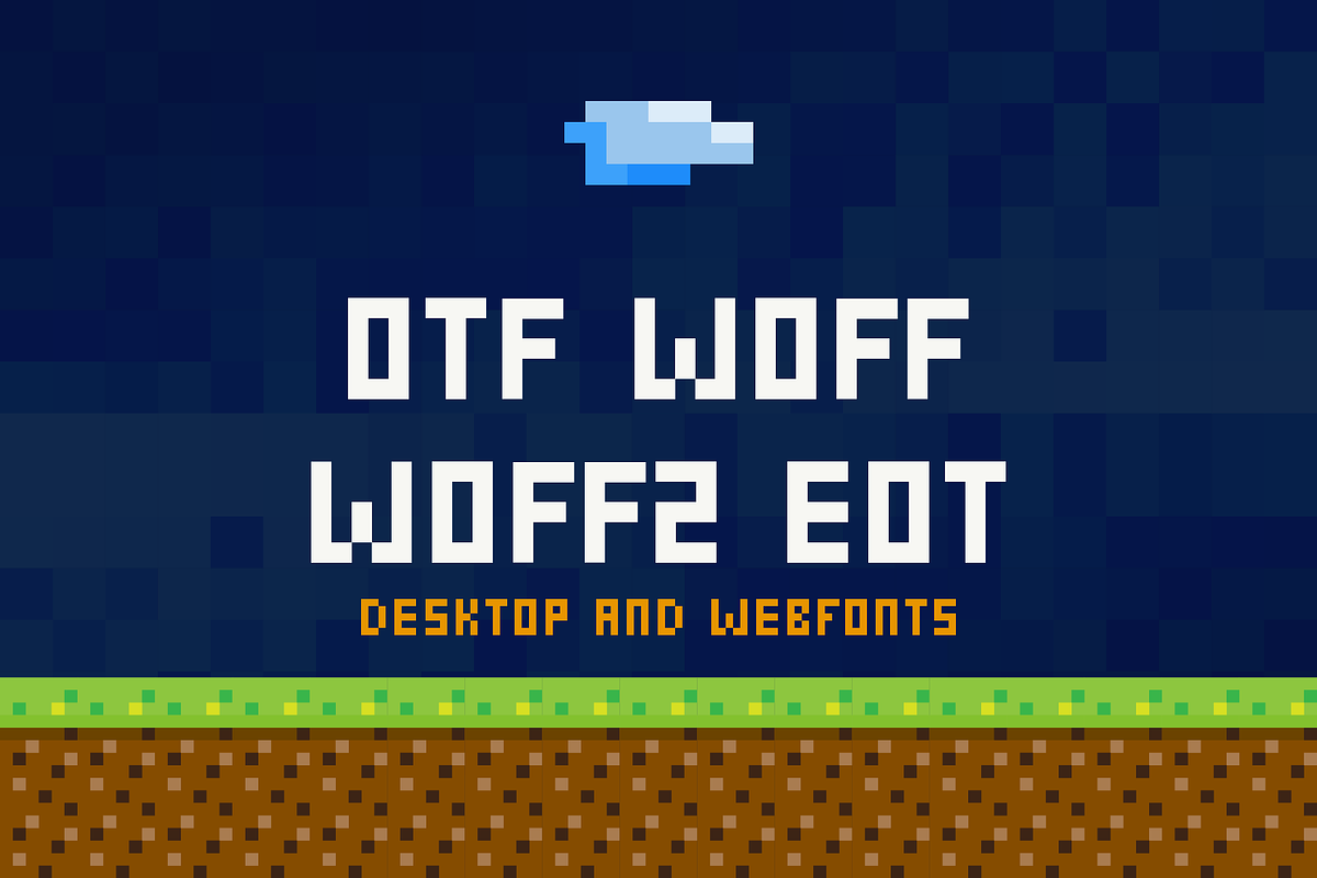 SuperDario Pixel Game Font, a Font by alpercakici (Photo 8 of 9)