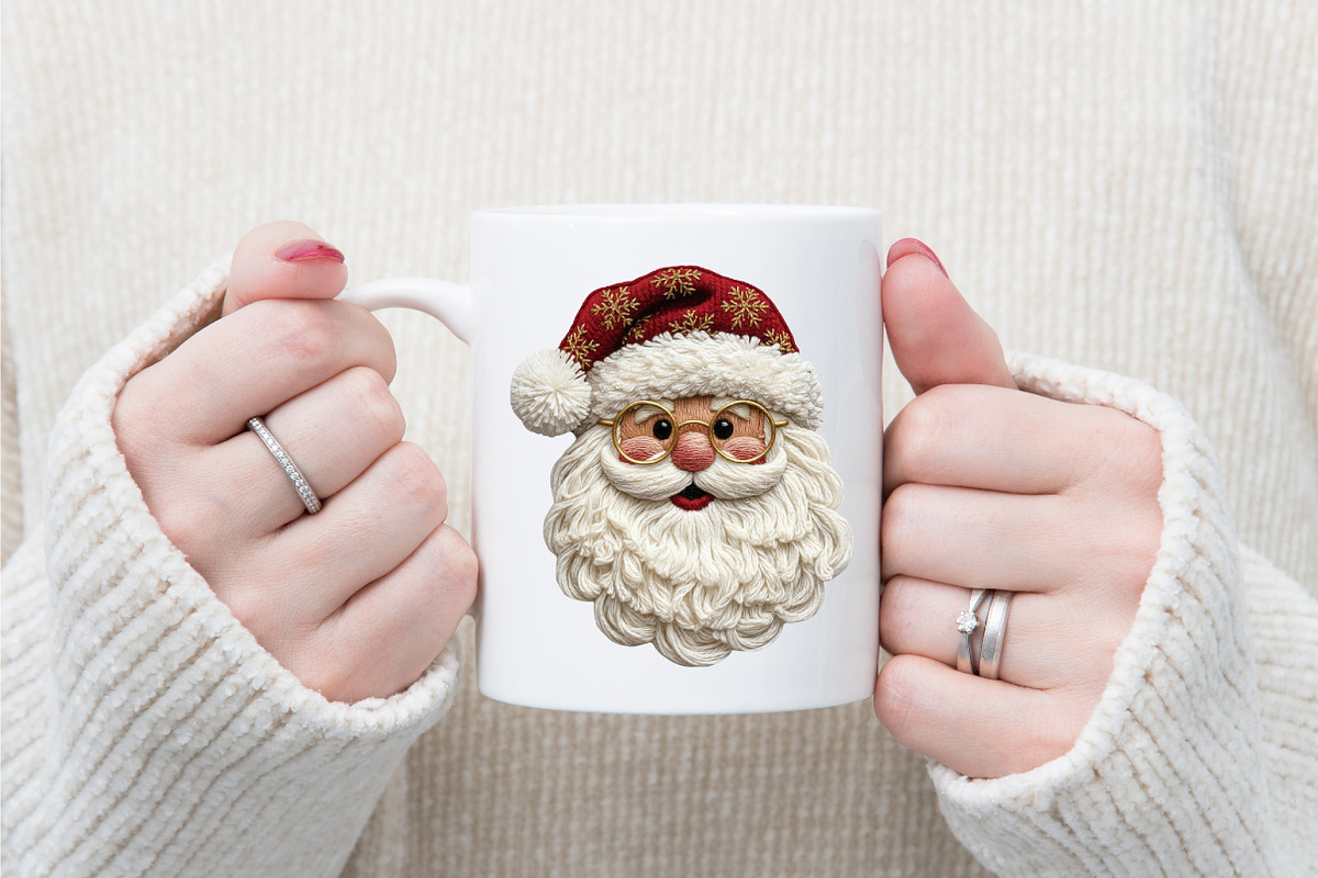 Yarn Santa Png Crochet Yarn Christma, an Illustration by designcity5 (Photo 2 of 8)