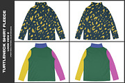 Turtleneck Shirt Fleece - Mockup, a Shirt Mockup by DaldSgh (Thumbnail 7 of 12)