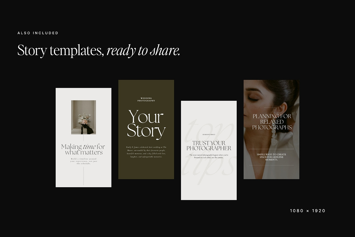 60 Instagram Templates | Canva Set, a Social Media Template by Adam and Grace (Photo 23 of 23)