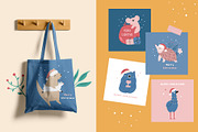 Australian Christmas Greeting Set, an Animal Illustration by danceyourlife (Thumbnail 3 of 12)
