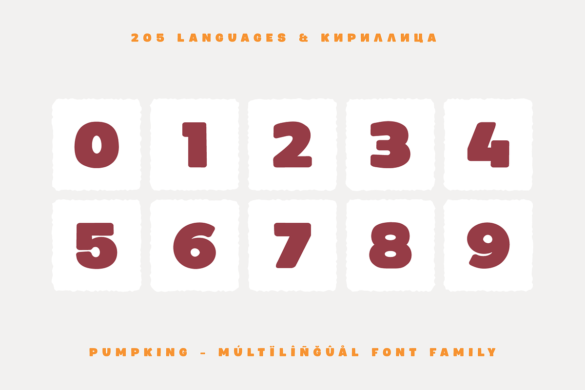 Pumpking Friendly Typeface, a Sans Serif Font by alpercakici (Photo 15 of 17)