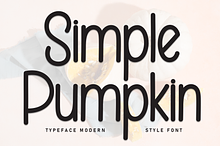 Simple Pumpkin | Script Font