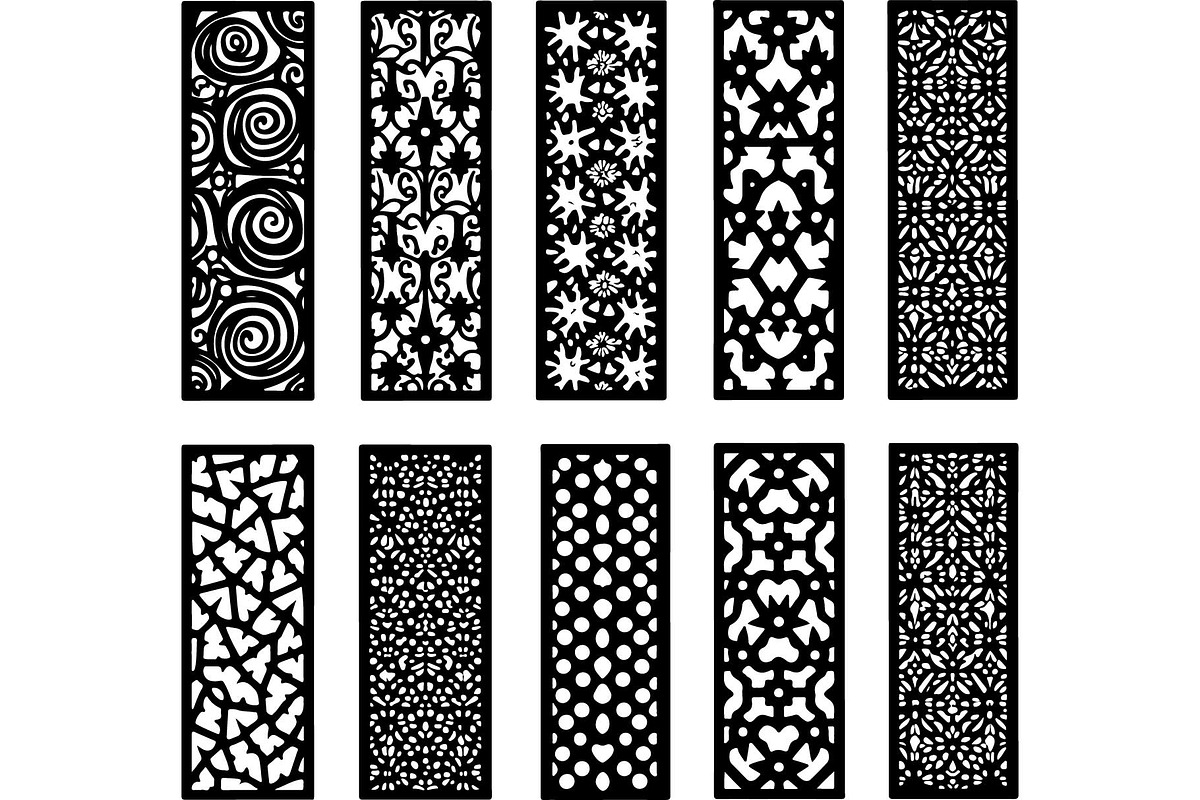 Black Lasercut Panel Bundle, a Graphic by Designer_Momina (Photo 5 of 13)