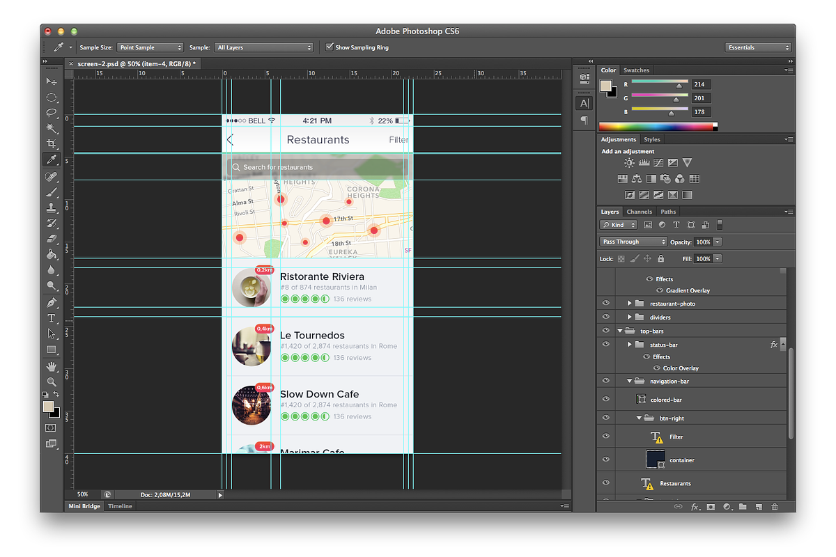 Trip Advisor iOS App Redesign, an App Template by The Major (Photo 5 of 5)