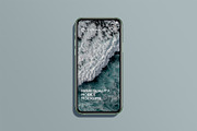 72 iphone device mockup bundle, an iPhone Mockup by FoundImages (Thumbnail 14 of 84)