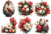 Easter Clipart Violet Easter, an Illustration by Pixels.Craft (Thumbnail 5 of 5)