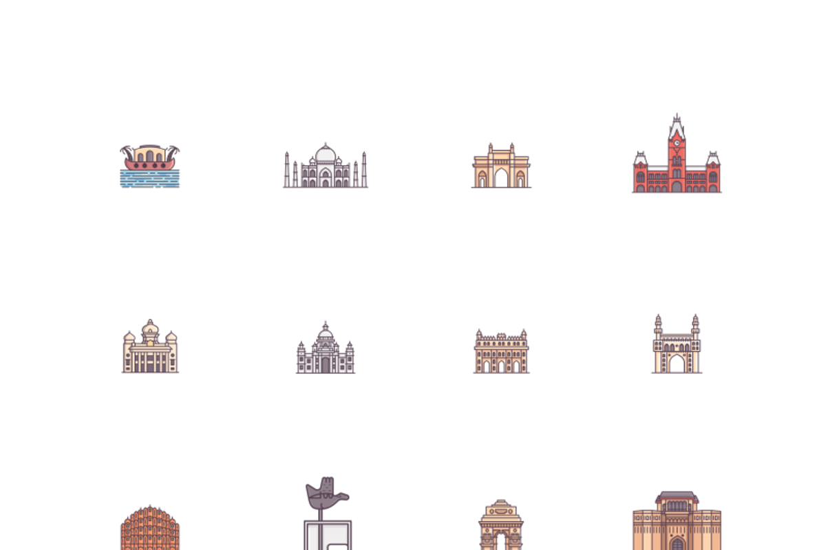 Heritage Places And Indian Cities, an Icon by Chamedesign (Photo 2 of 2)